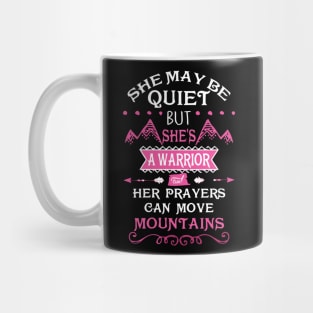 She is a warrior Mug